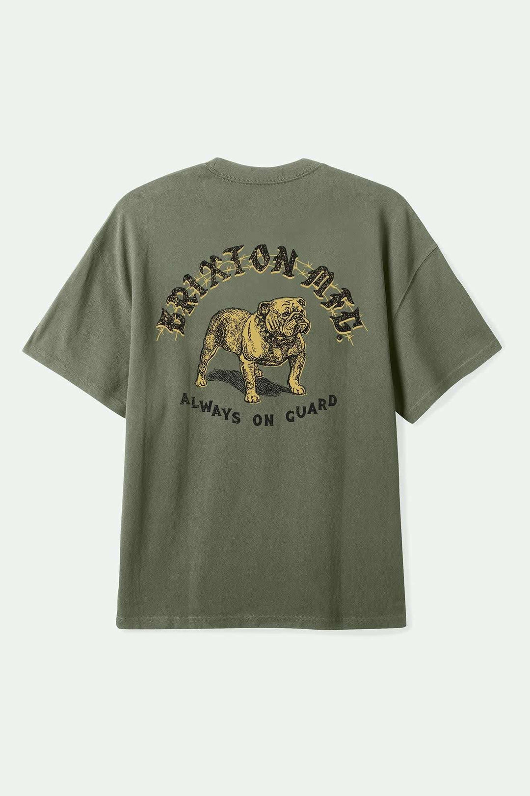 Brixton Bauer Heavyweight Relaxed Tee (Men&