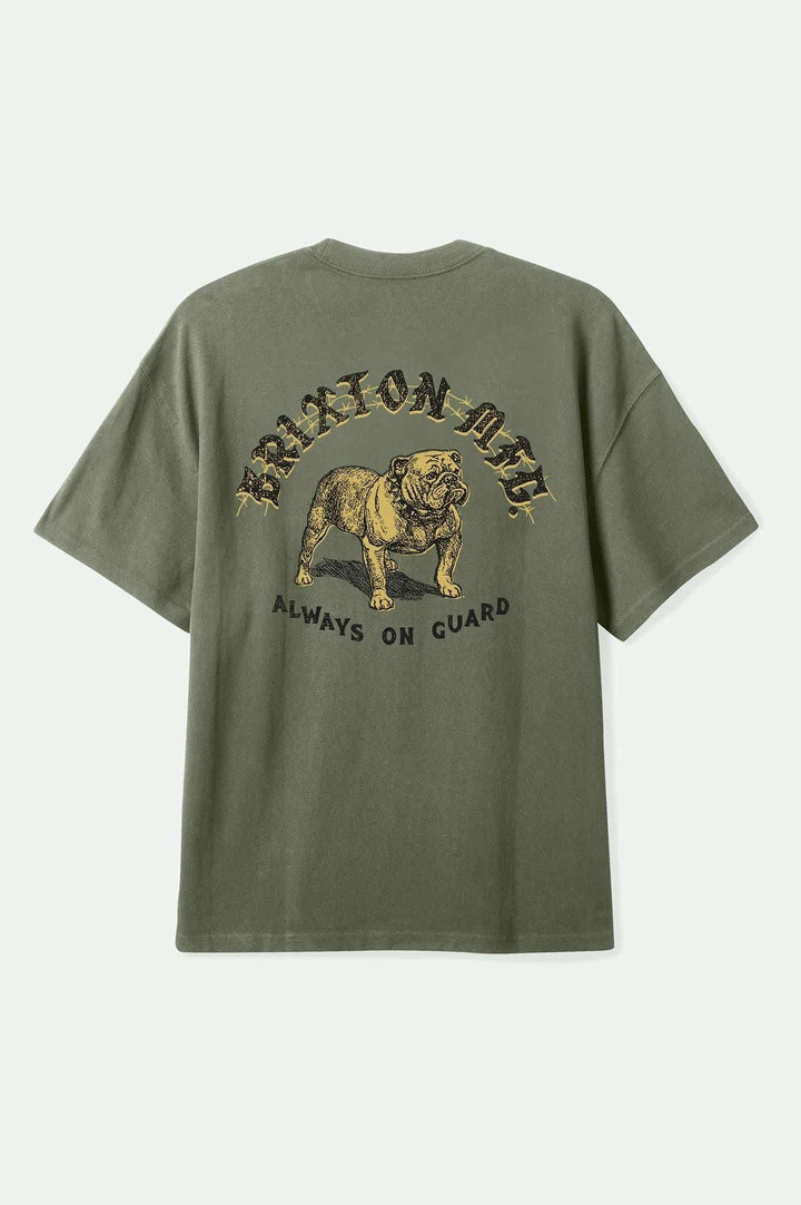 Brixton Bauer Heavyweight Relaxed Tee (Men&