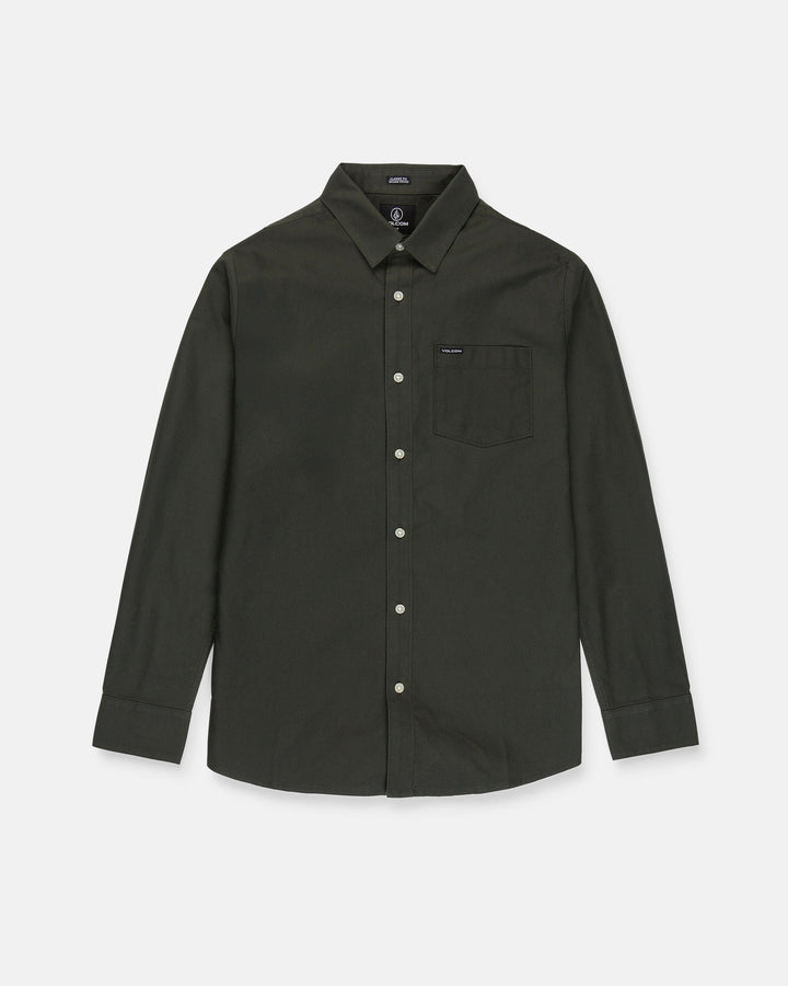 Volcom Mens Veeco Oxford Ls - Climbing Ivy - official gallery image 5 