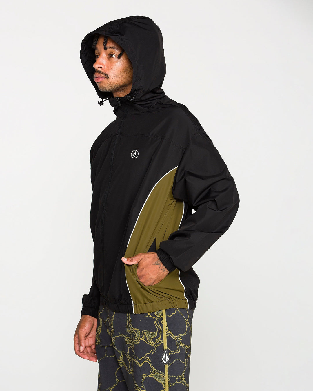 Volcom Mens Wavestone Jacket - Black - official gallery image 6 