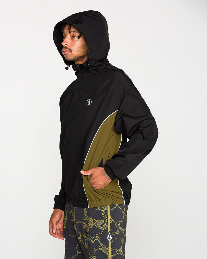Volcom Mens Wavestone Jacket - Black - official gallery image 6 