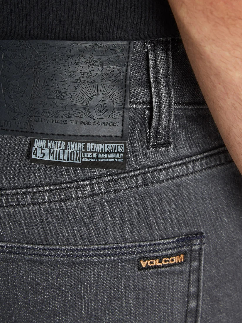 Volcom Mens Vorta Denim | Easy Enzyme Grey