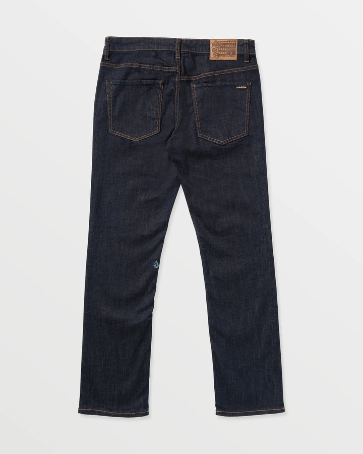 Volcom Mens Solver Denim Pant | Rinse