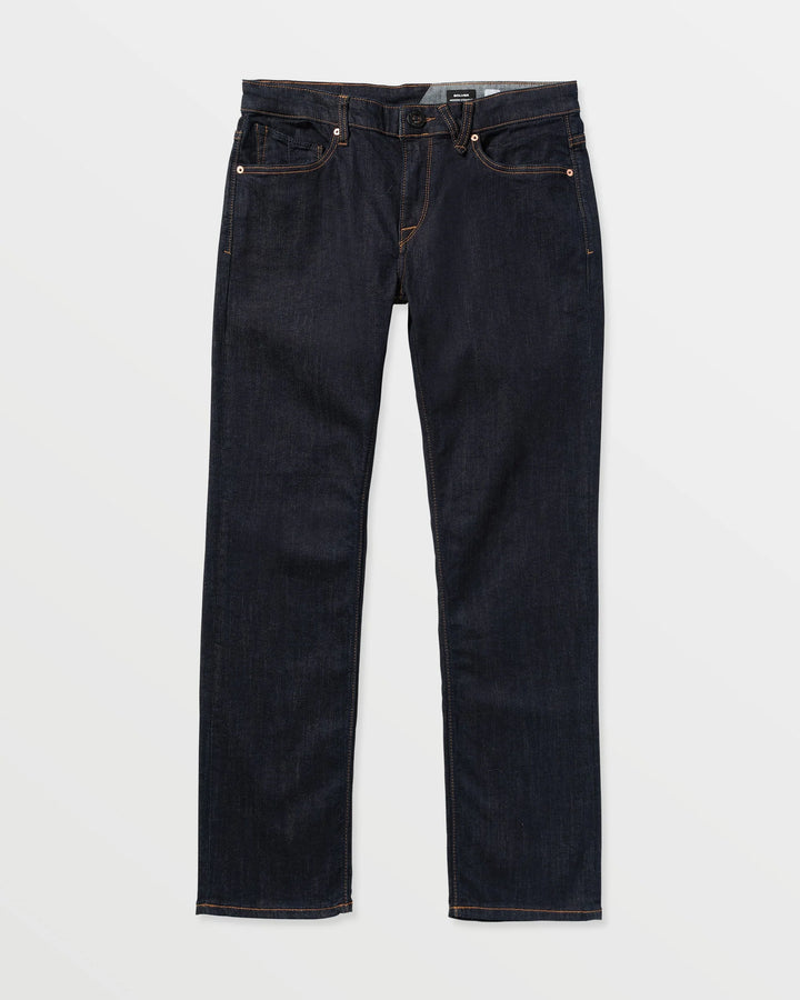 Volcom Mens Solver Denim Pant | Rinse