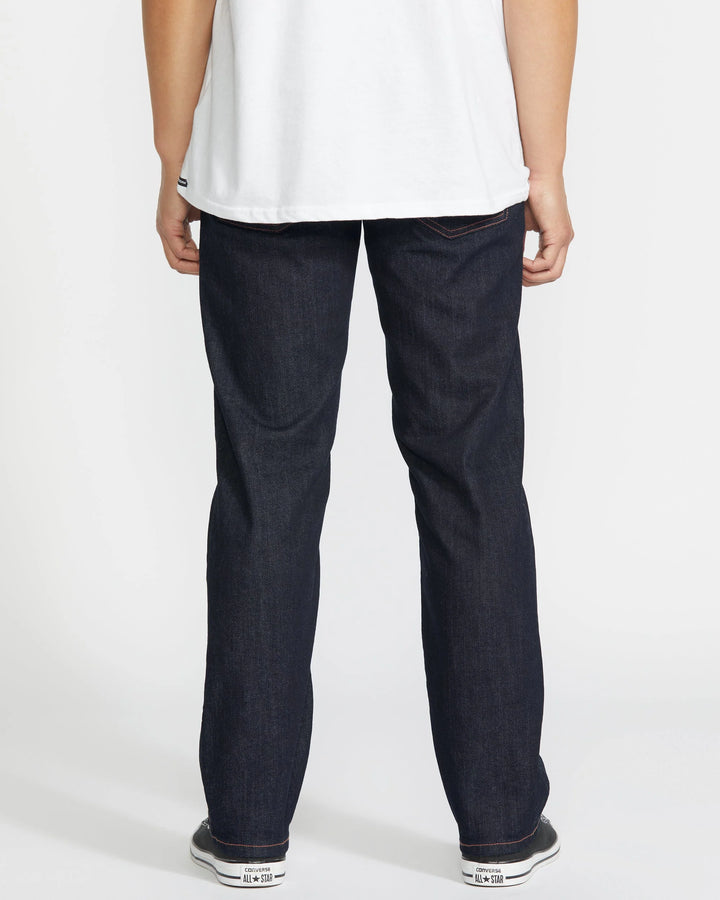 Volcom Mens Solver Denim Pant | Rinse