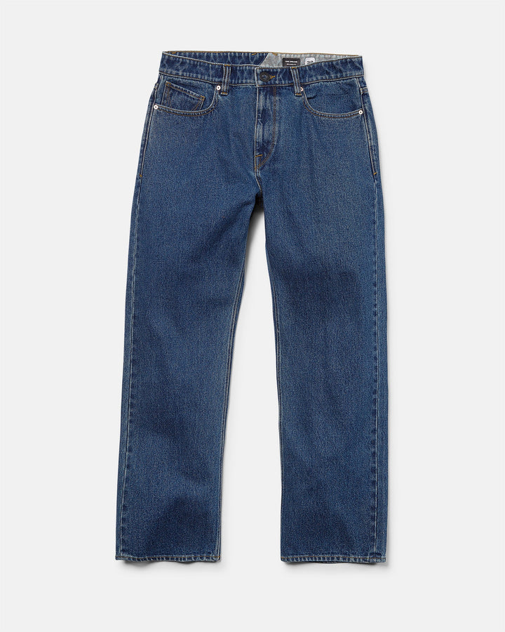 Volcom Mens Pipe Dreams Denim - Dark Stone - official gallery image 3 