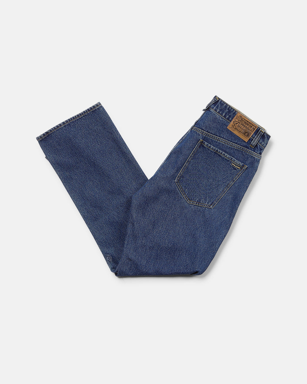 Volcom Mens Pipe Dreams Denim - Dark Stone - official gallery image 4 