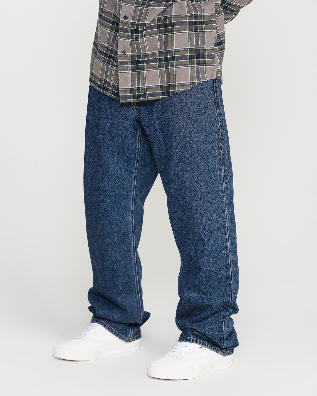 Volcom Mens Pipe Dreams Denim - Dark Stone - official gallery image 6 