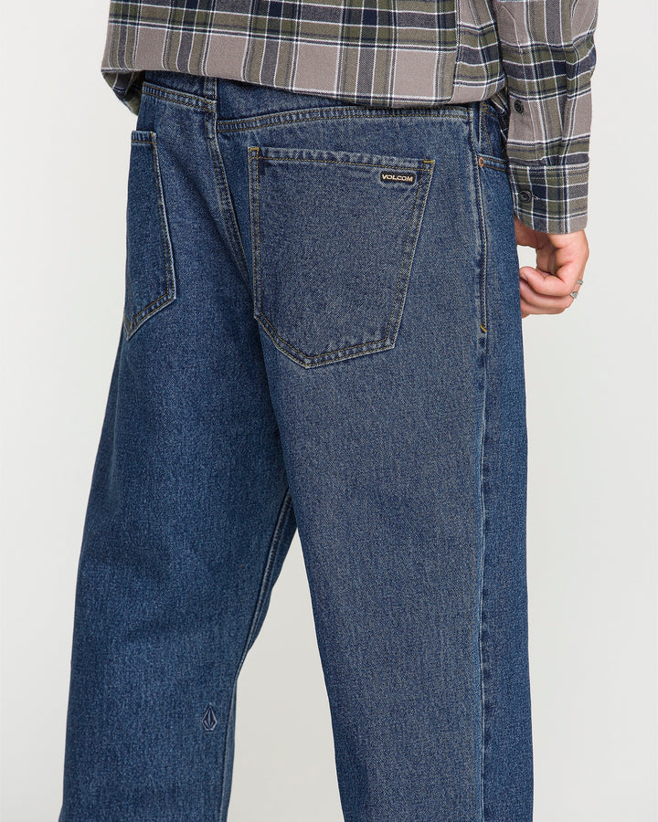 Volcom Mens Pipe Dreams Denim - Dark Stone - official gallery image 7 