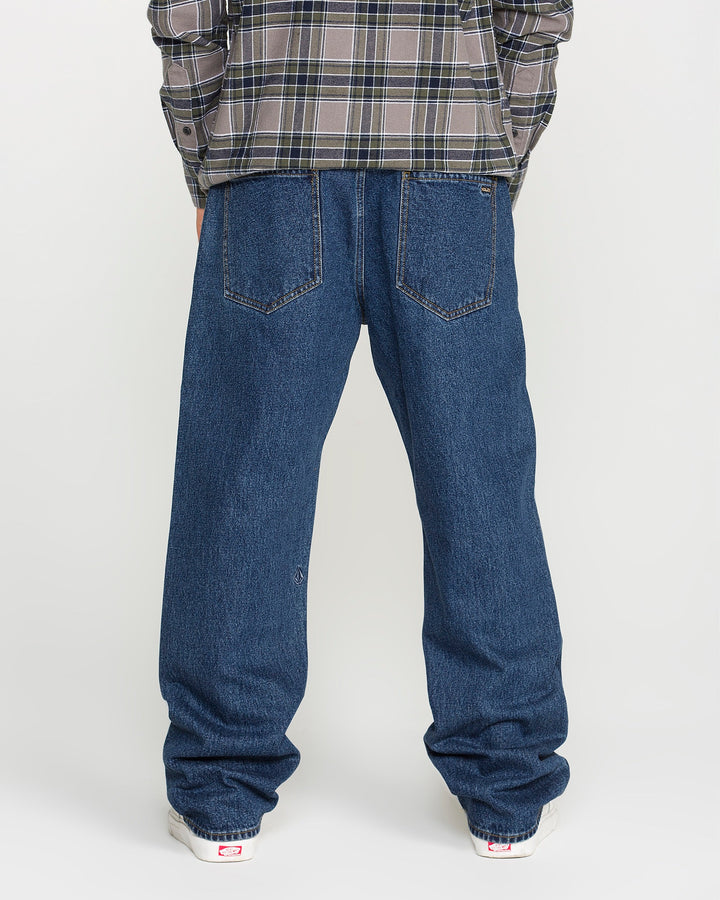 Volcom Mens Pipe Dreams Denim - Dark Stone - official gallery image 2 
