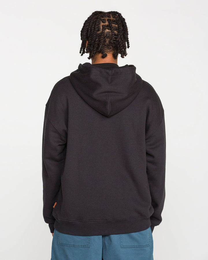 Volcom Mens On The Hunt Workwear Zip - Antique Black - official gallery image 4 