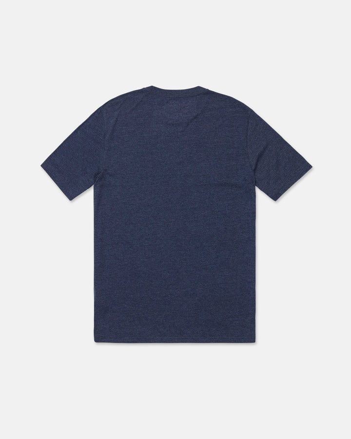 Volcom Mens Line Feld Ss Tee - Mood Indigo - official gallery image 4 