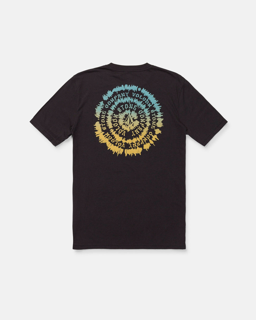 Volcom Mens Still Spiraling Short Sleeve Tee - Washed Black Heather - official gallery image 4 