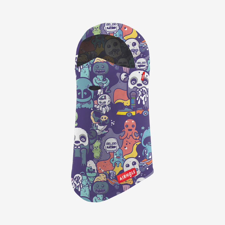 Airhole Balaclava Hinge Milk Fleece Junior