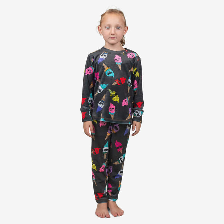Airhole Thermal Set Milk Fleece Junior