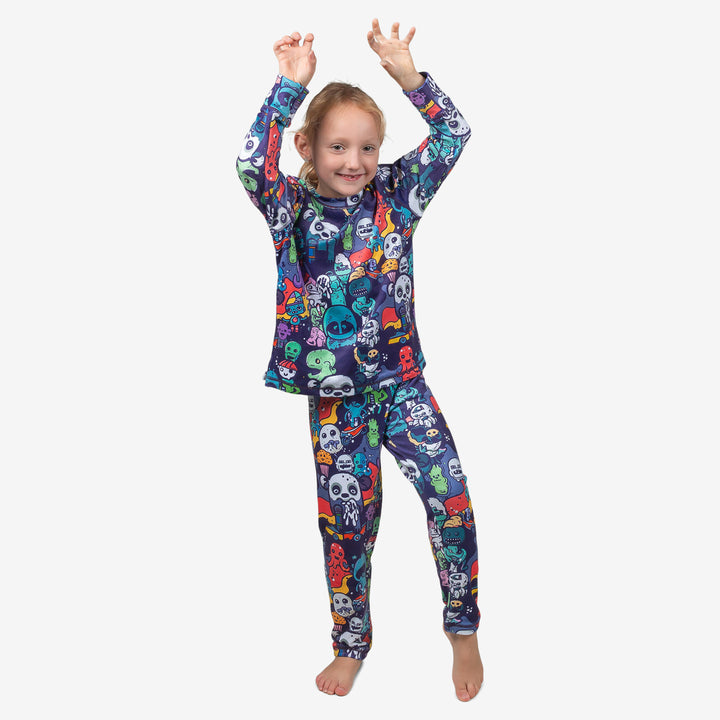 Airhole Thermal Set Milk Fleece Junior