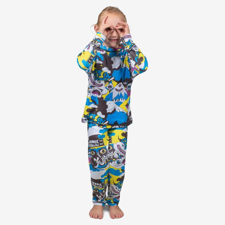 Airhole Thermal Set Milk Fleece Junior