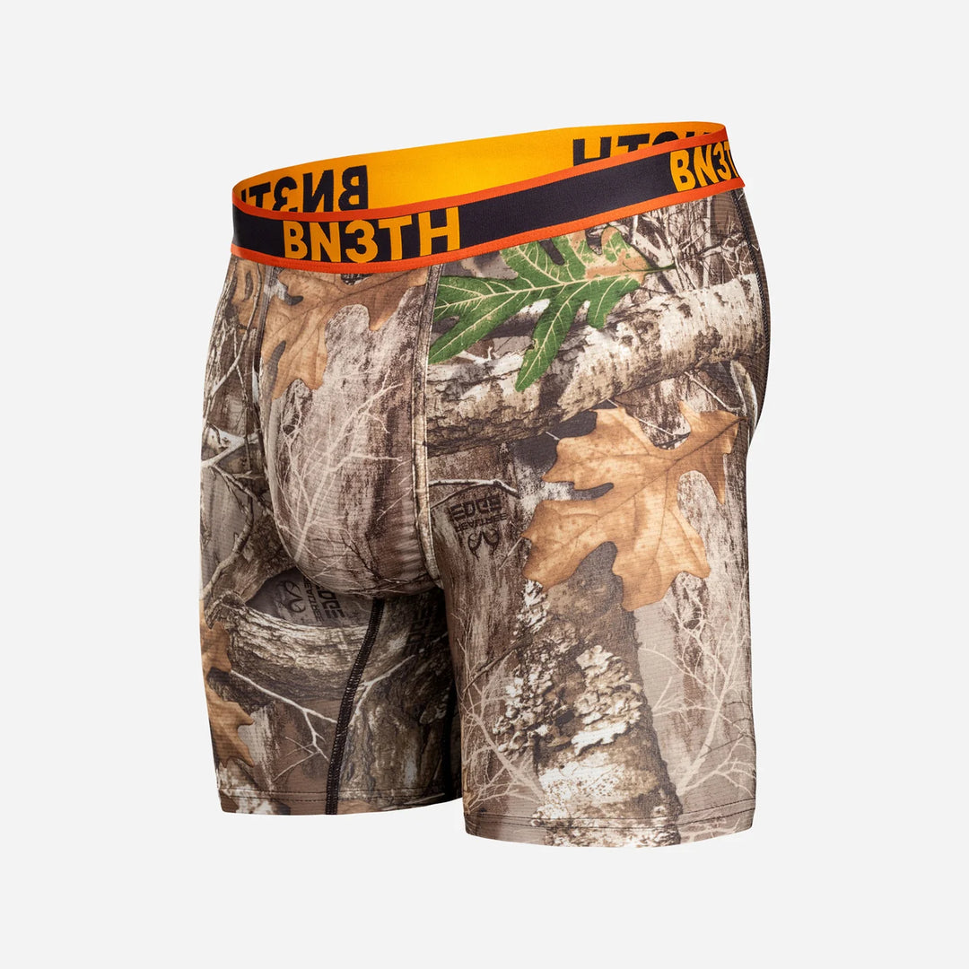 BN3TH Pro Flex Max boxer briefs, Real Tree Woodland, product front view 