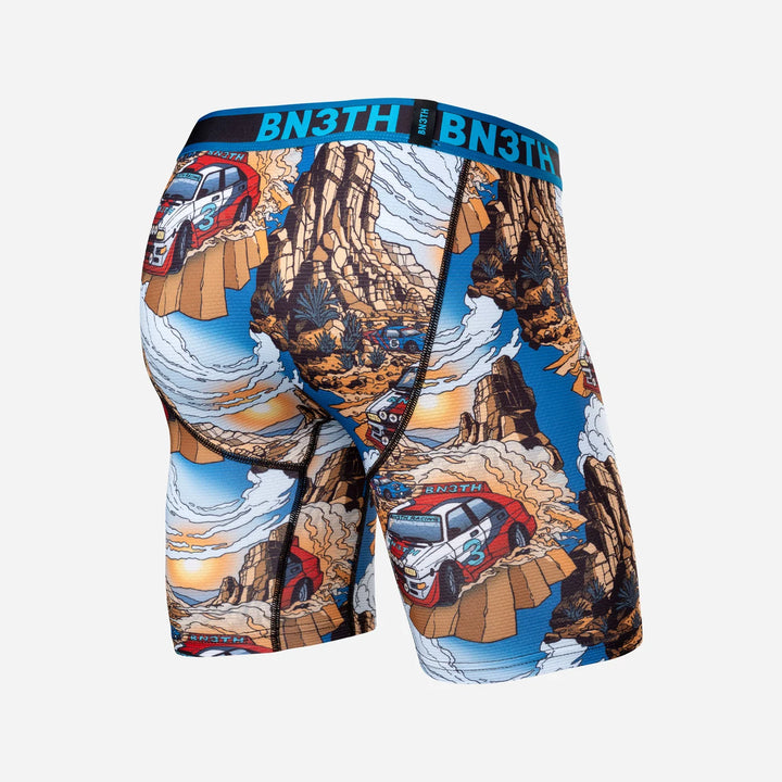 BN3TH Pro Flex Max boxer briefs, Desert Racing Forever, product back view 