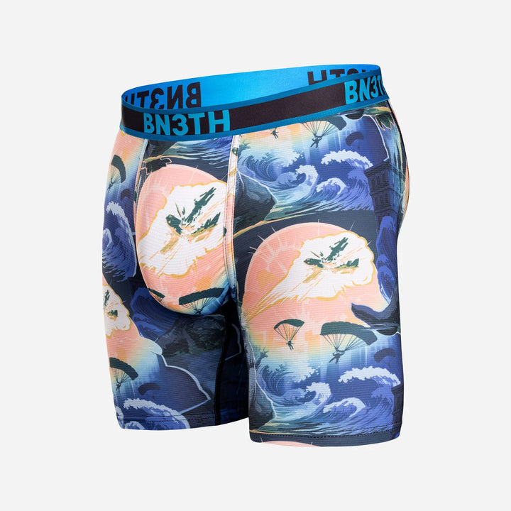 BN3TH Pro Flex Max boxer briefs, Godzilla Lolite, product front view 