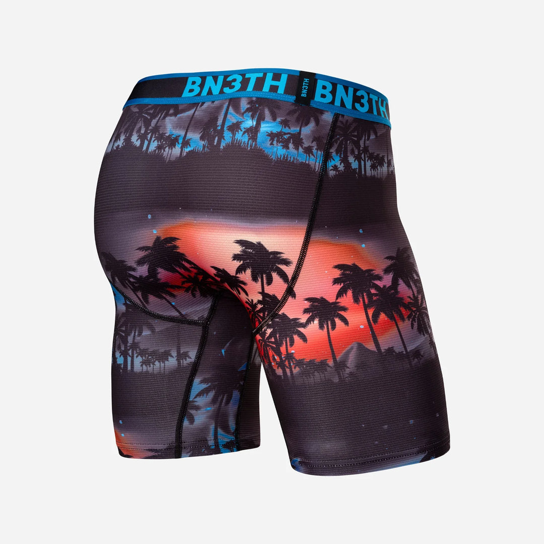 BN3TH Pro Flex Max boxer briefs, Tropical Dusk, product back view 