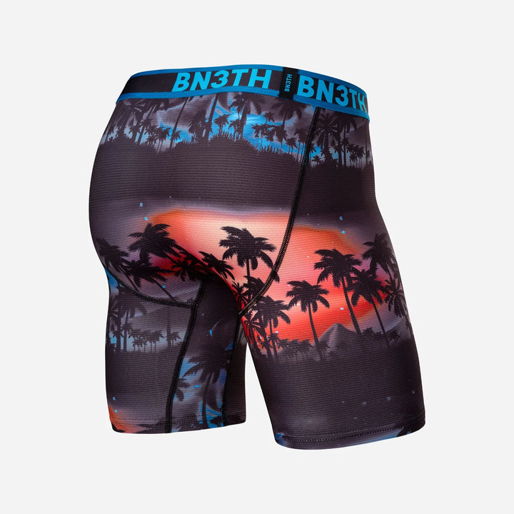 BN3TH Pro Flex Max boxer briefs, Tropical Dusk, product back view 