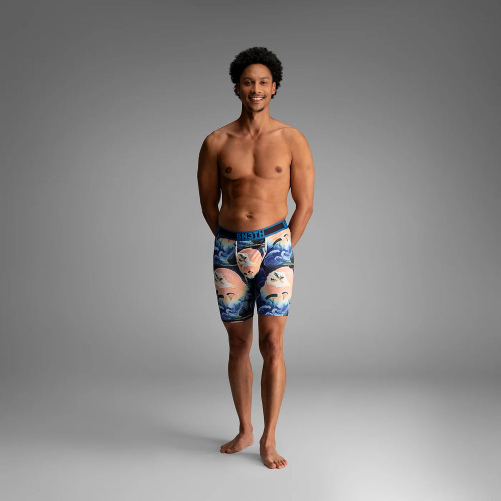 BN3TH Pro Flex Max boxer briefs, Godzilla Lolite, front on model #color_godzilla-lolite