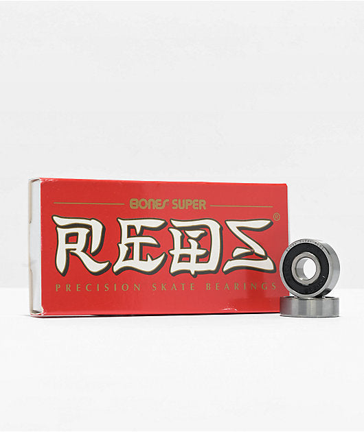 Bones Bearings | Super Reds (Set Of 8)