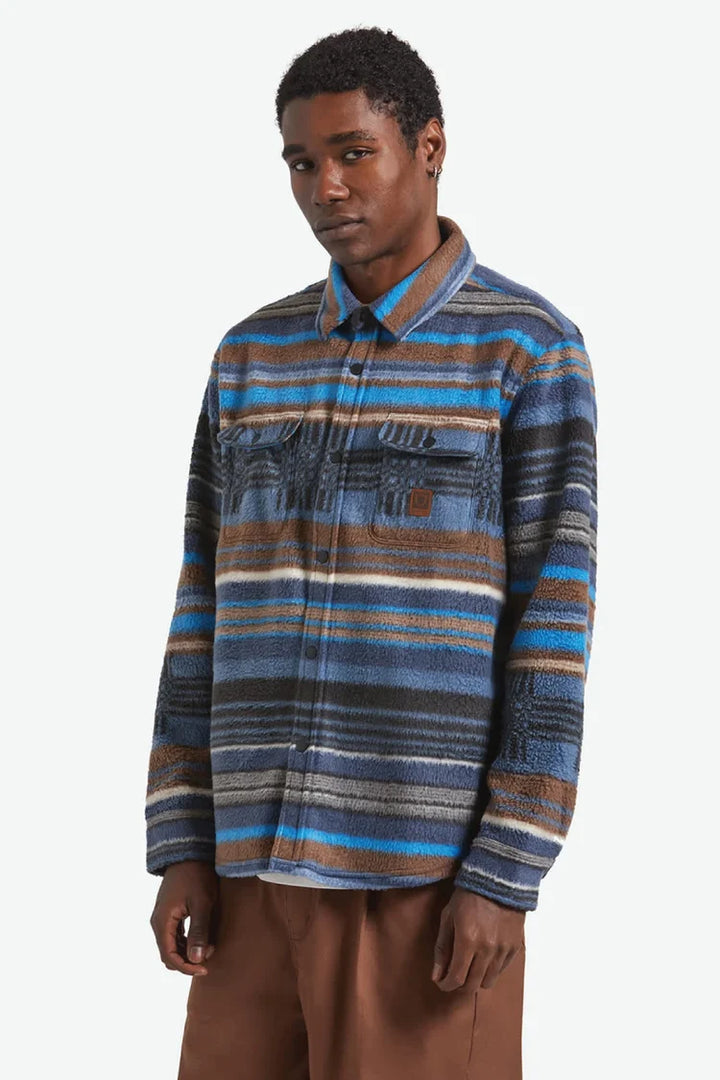Brixton Bowery Long Sleeve Arctic Stretch (Men&
