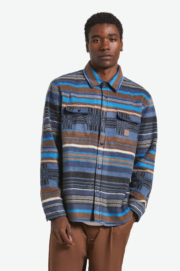 Brixton Bowery Long Sleeve Arctic Stretch (Men&