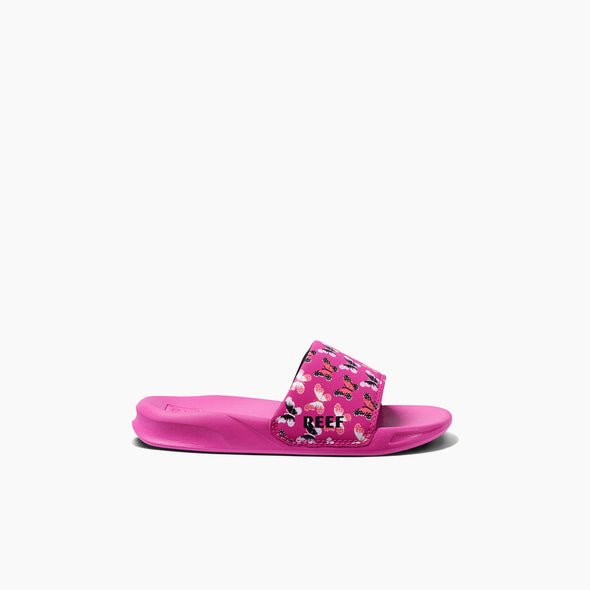 Reef One Slide (Youth) | Orchid Butterfly