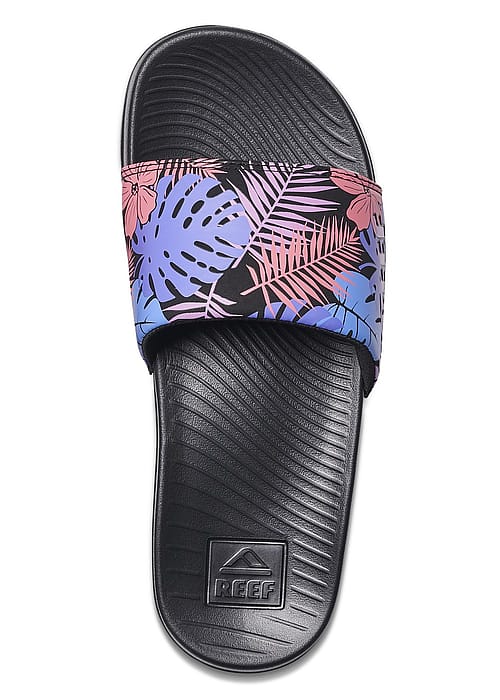 Reef One Slide (Youth) | Purple Fronds