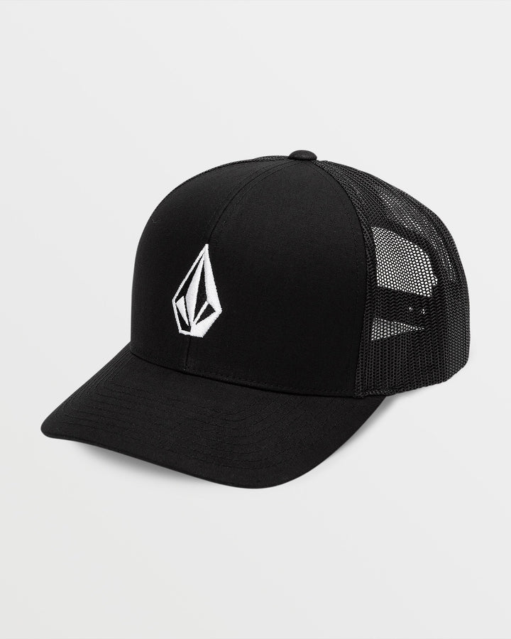 Volcom Mens Full Stone Cheese Hat - Black - front product view 