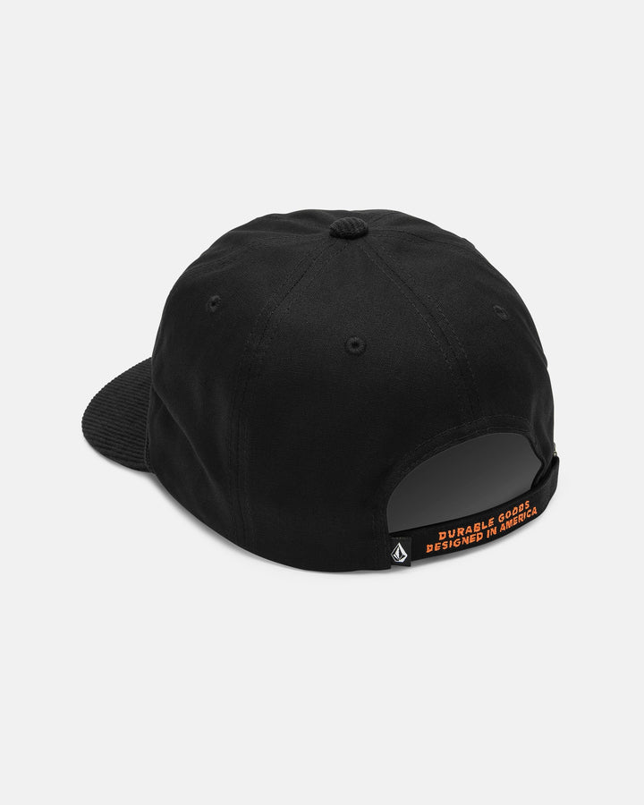Volcom Mens Stone Talon Workwear Hat - Black - official gallery image 3 