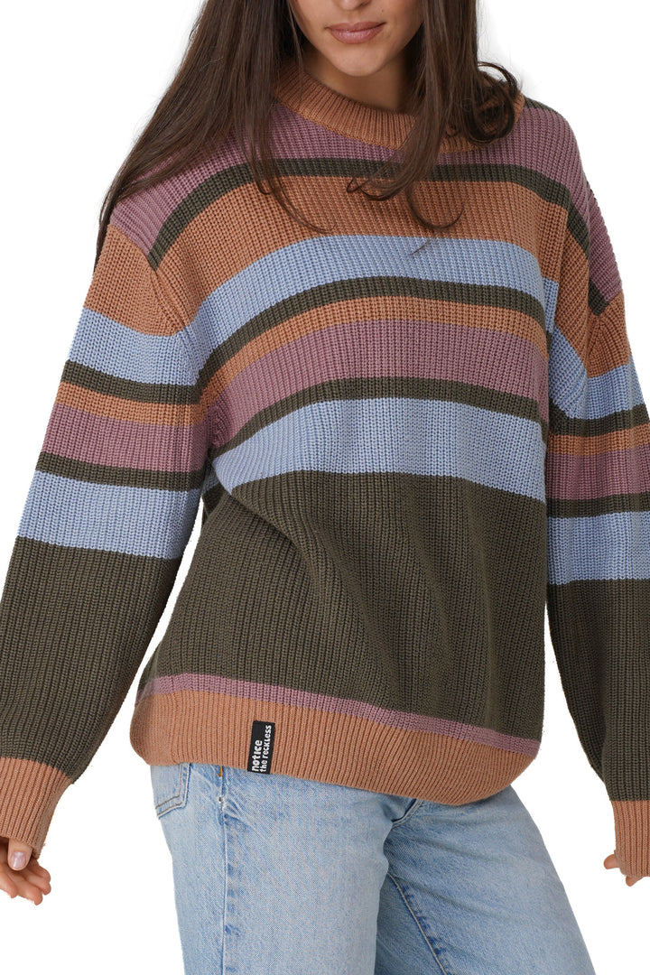 Notice The Reckless Womens Knit Sweater