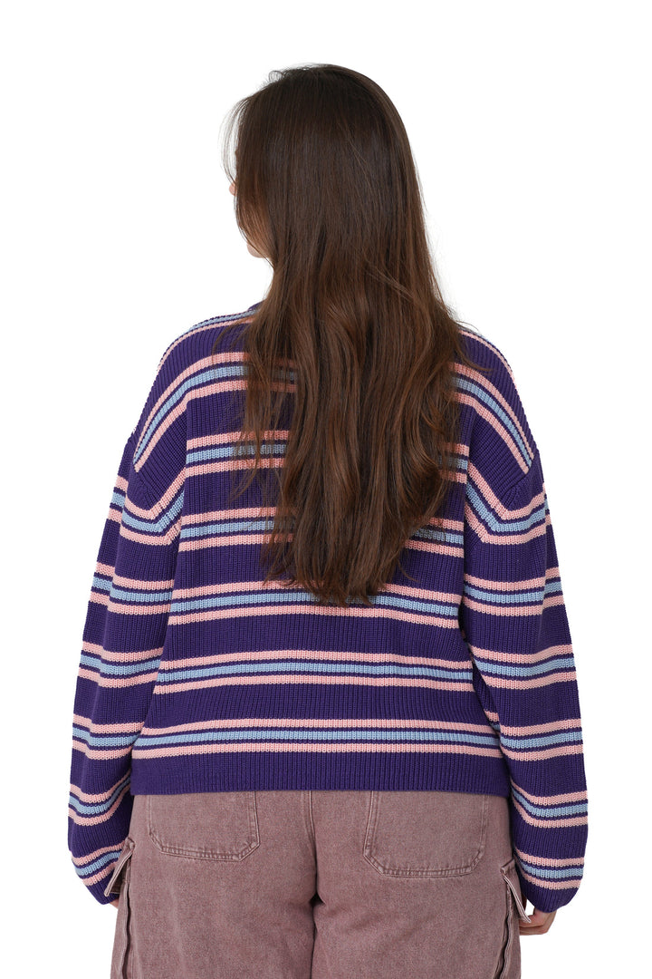 Notice The Reckless Womens Half Zip Sweater