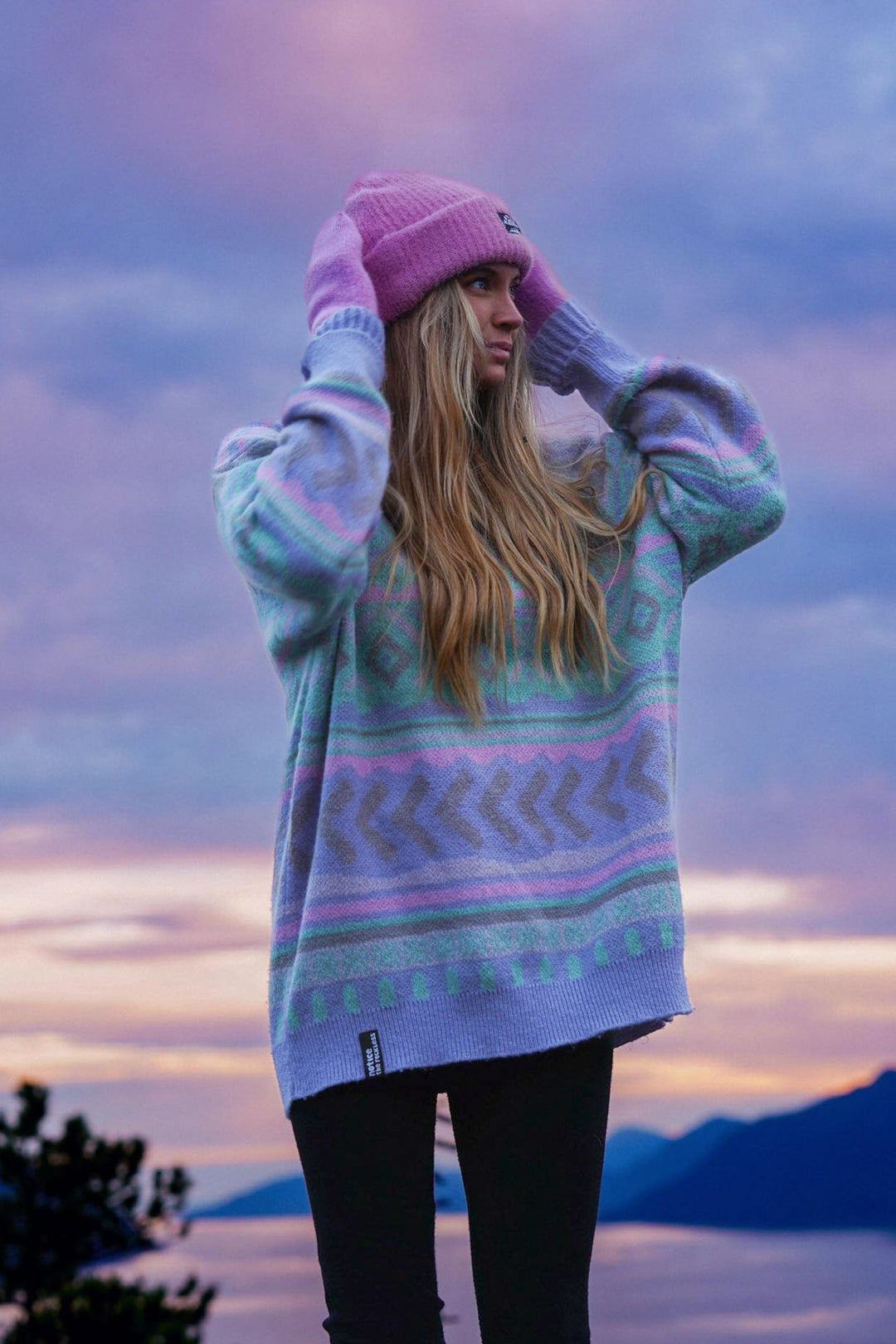 Notice The Reckless Womens Sweater