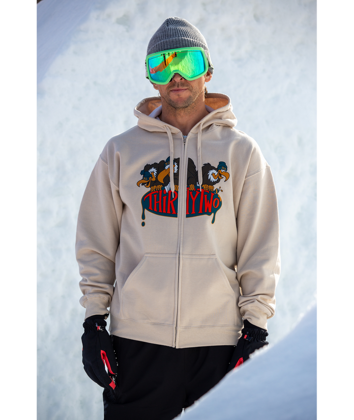 Thirty Two Condor Zip Hoodie | Brown