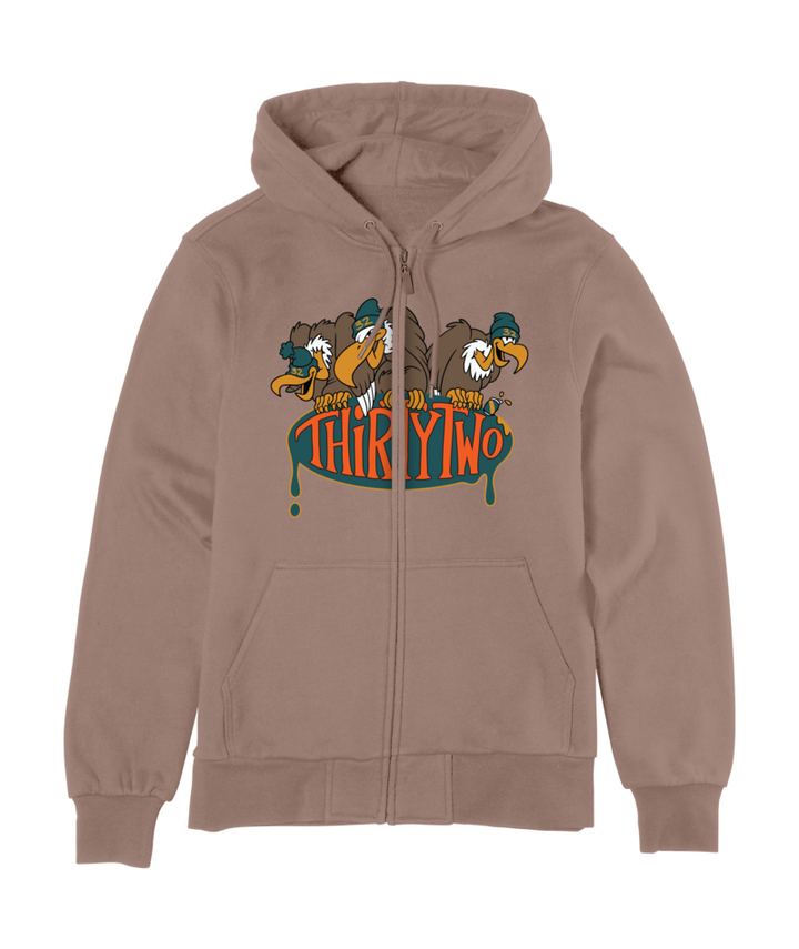 Thirty Two Condor Zip Hoodie | Brown