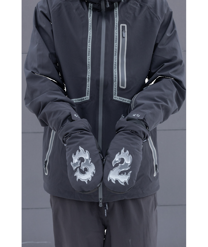 Thirty Two Corp Mitt Xlt | Black/Silver