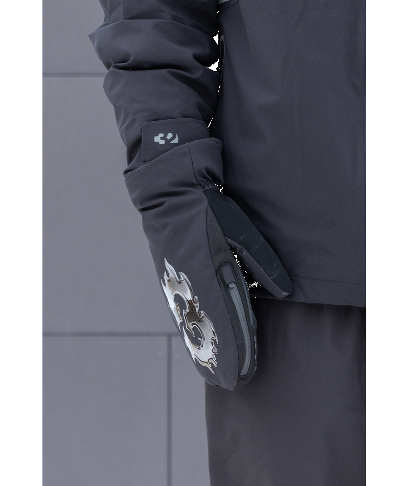 Thirty Two Corp Mitt Xlt | Black/Silver