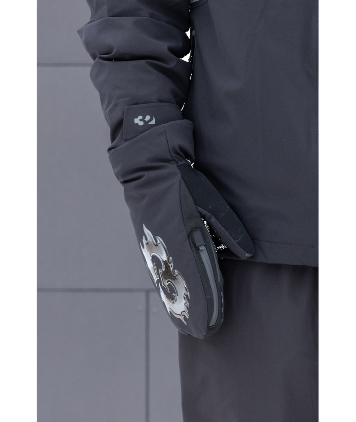 Thirty Two Corp Mitt Xlt | Black/Silver
