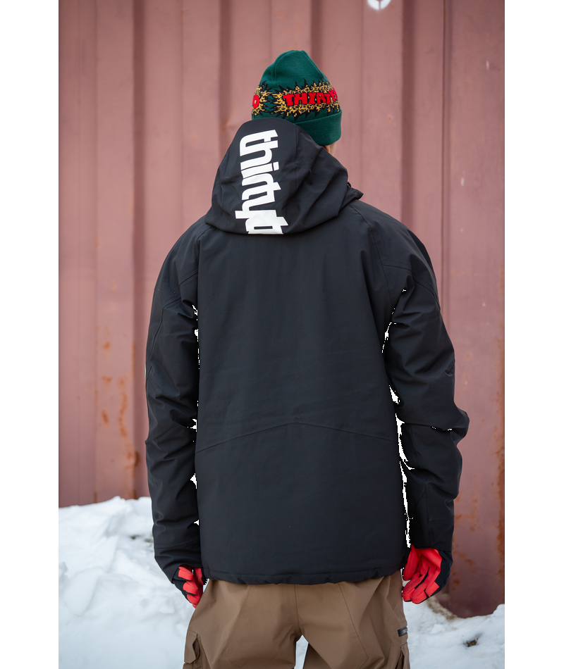 Thirty Two Lashed Insulated Jacket | Black