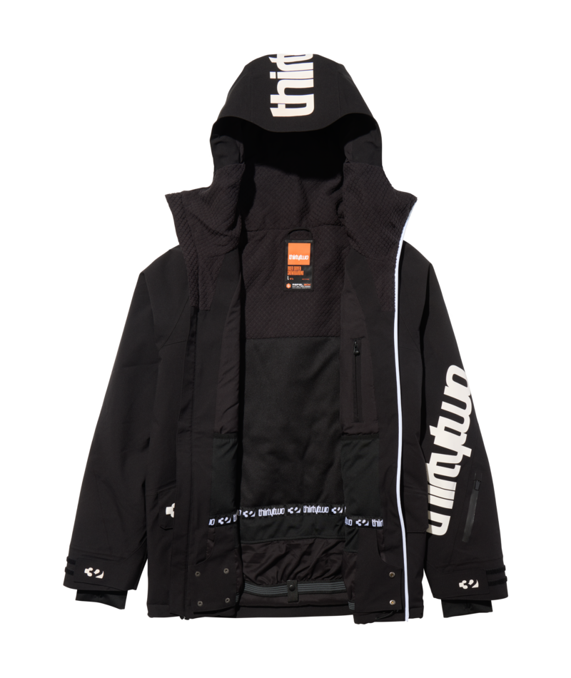 Thirty Two Lashed Insulated Jacket | Black