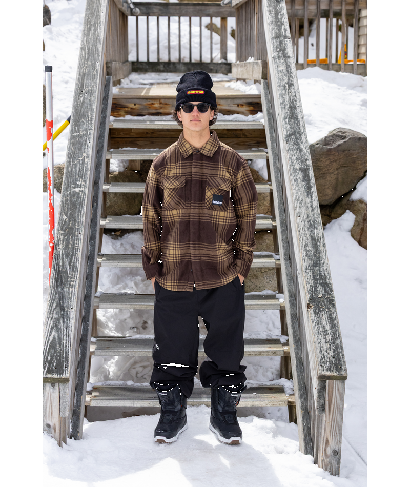 Thirty Two Rest Stop Shirt | Tobacco