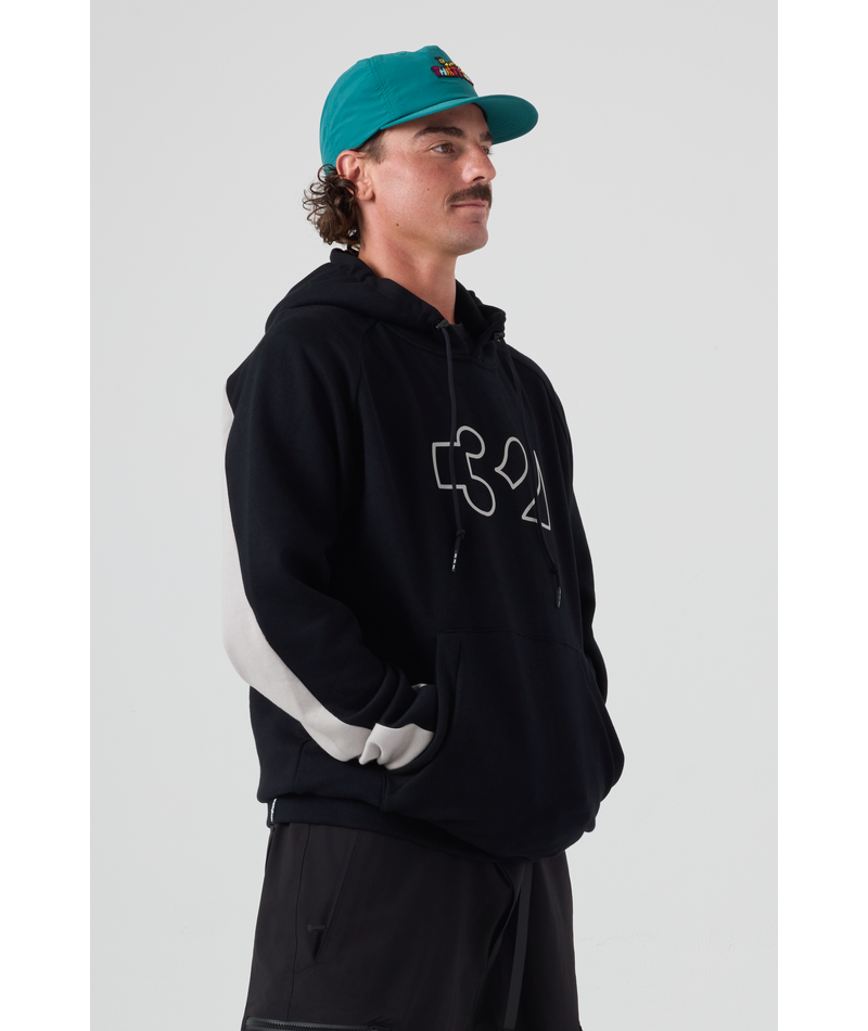 Thirty Two T32M Tech Hoodie | Black/Grey
