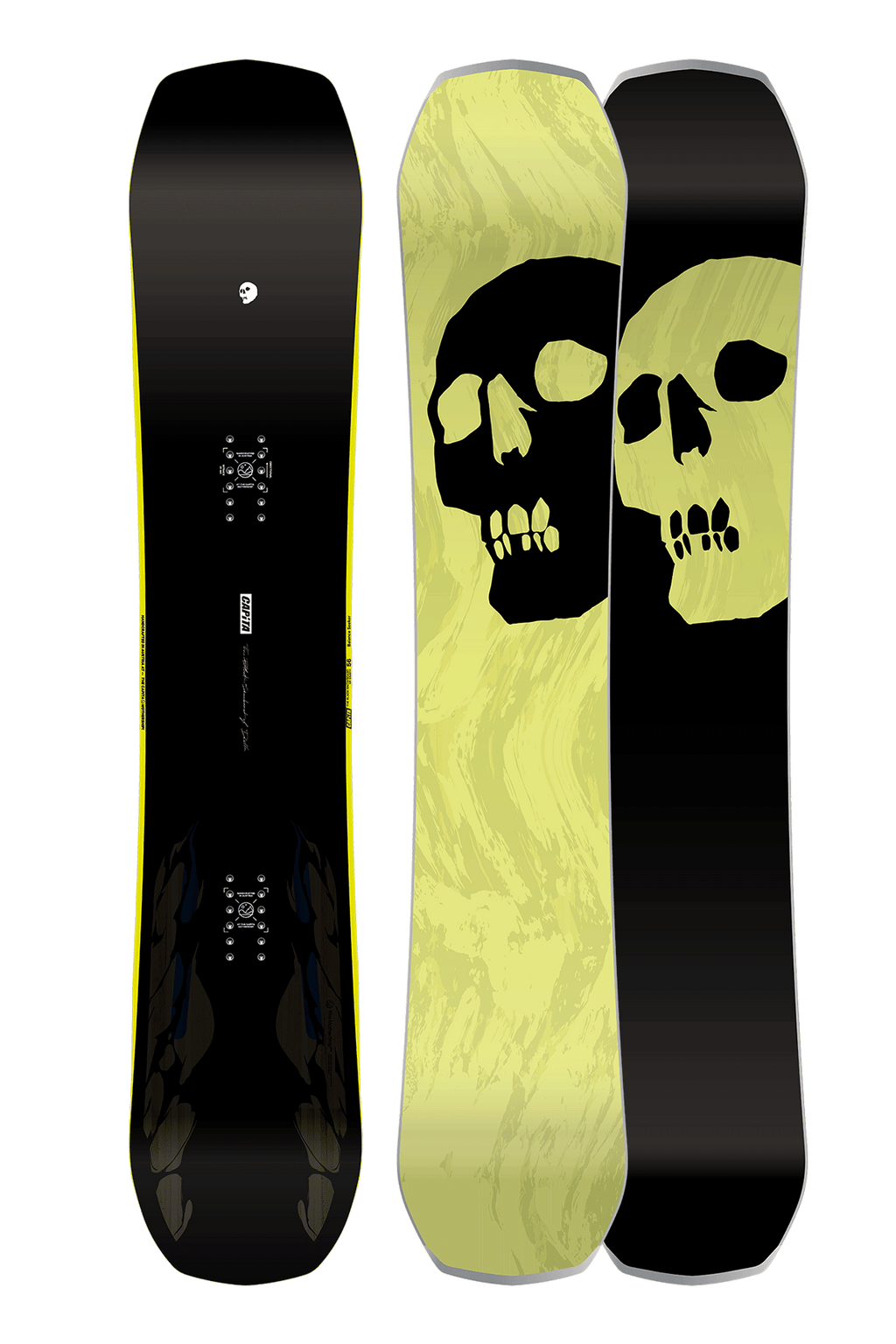 Capita Mens The Black Snowboard Of Death Snowboard