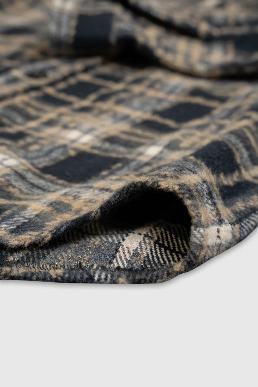 TEAMLTD Mens Cabin Plaid Overshirt