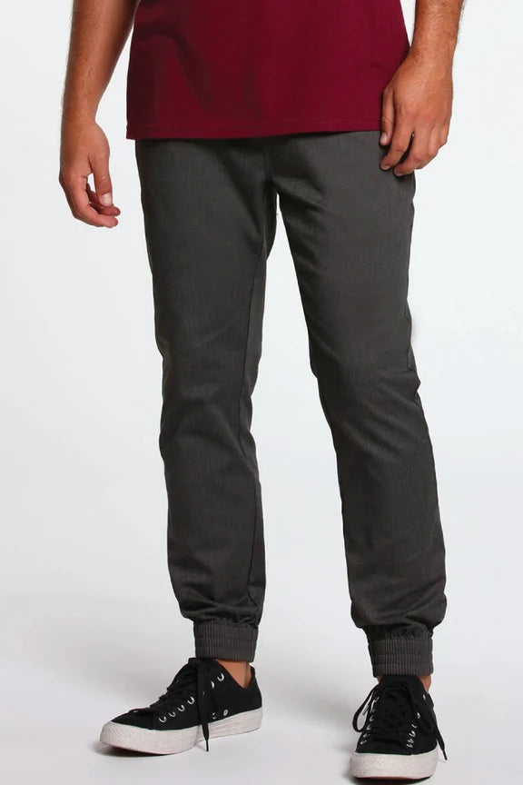 Volcom Mens Frickin Slim Jogger | Charcoal