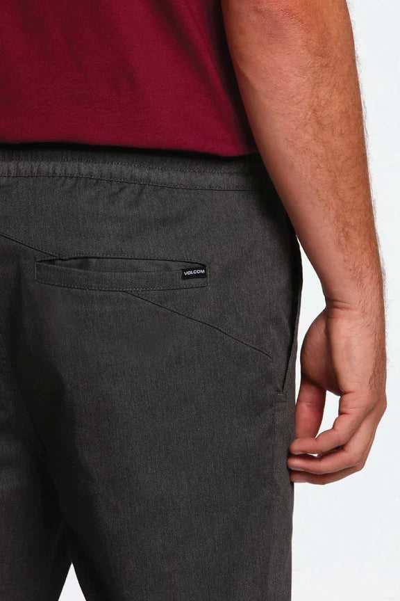 Volcom Mens Frickin Slim Jogger | Charcoal